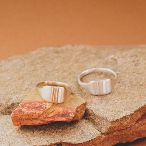 Your Grandmother's Signet in Silver